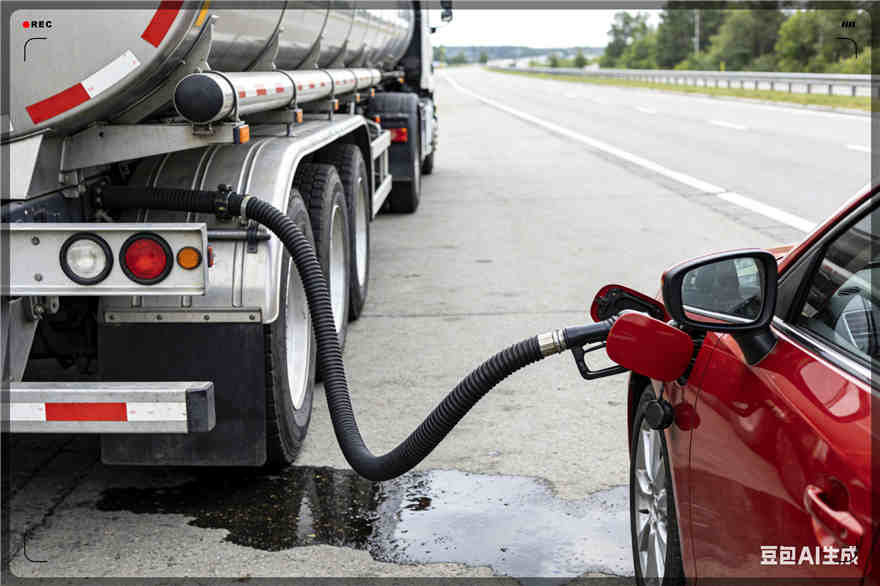 槐荫区汽车救援送水案例